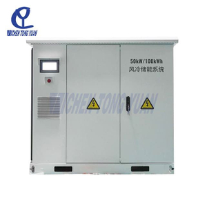Sistema integrado de almacenamiento de energ&iacute;a de 50 KW con bater&iacute;a de litio de 100 KWH