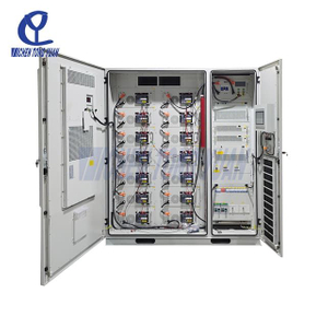 Sistema de almacenamiento de bater&iacute;a y energ&iacute;a solar acoplado a CC de 105 KW/215 KWH