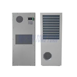 Penyaman udara kepungan AC2500W untuk penyejukan kabinet industri beban haba tinggi