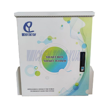 19' Rack 9U IP55 Pole Mount Outdoor Server Rack Cabinet