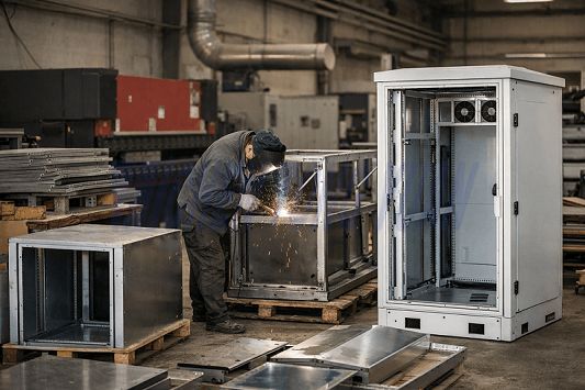 Processo de fabrica&ccedil;&atilde;o de gabinetes de telecomunica&ccedil;&otilde;es: como os gabinetes de telecomunica&ccedil;&otilde;es externos s&atilde;o fabricados